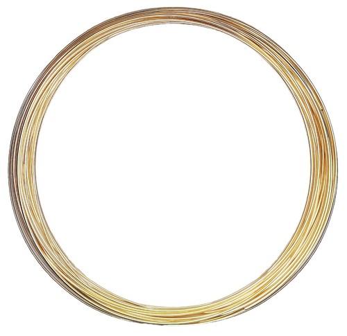 Yellow gold filled - gold-filled, wire