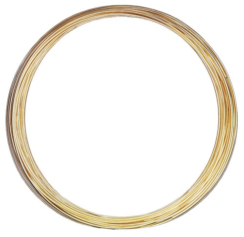 Yellow gold filled wire - 14/20,
